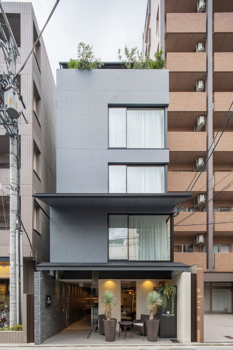 コンクリート打放しの外観