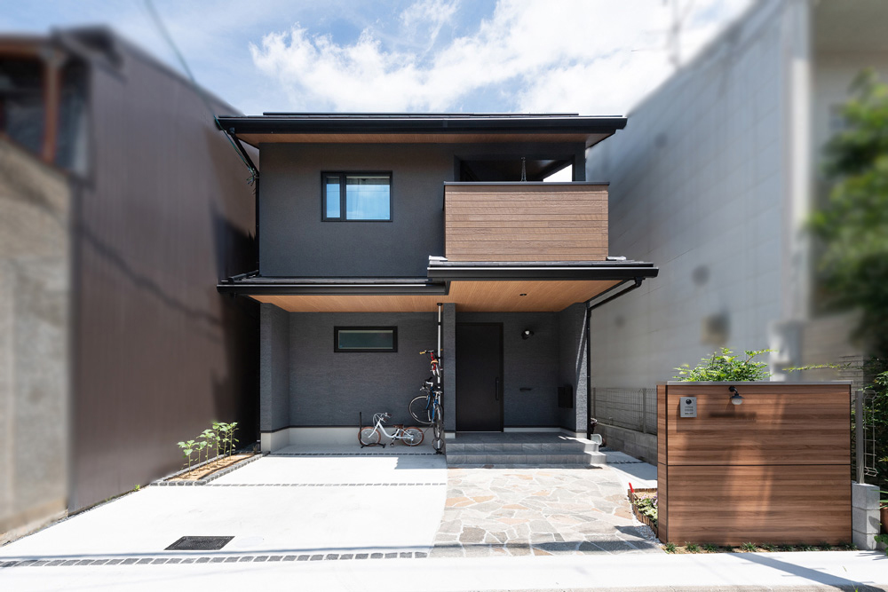 延床28坪、コンパクトでもゆったり暮らす2階リビングの家