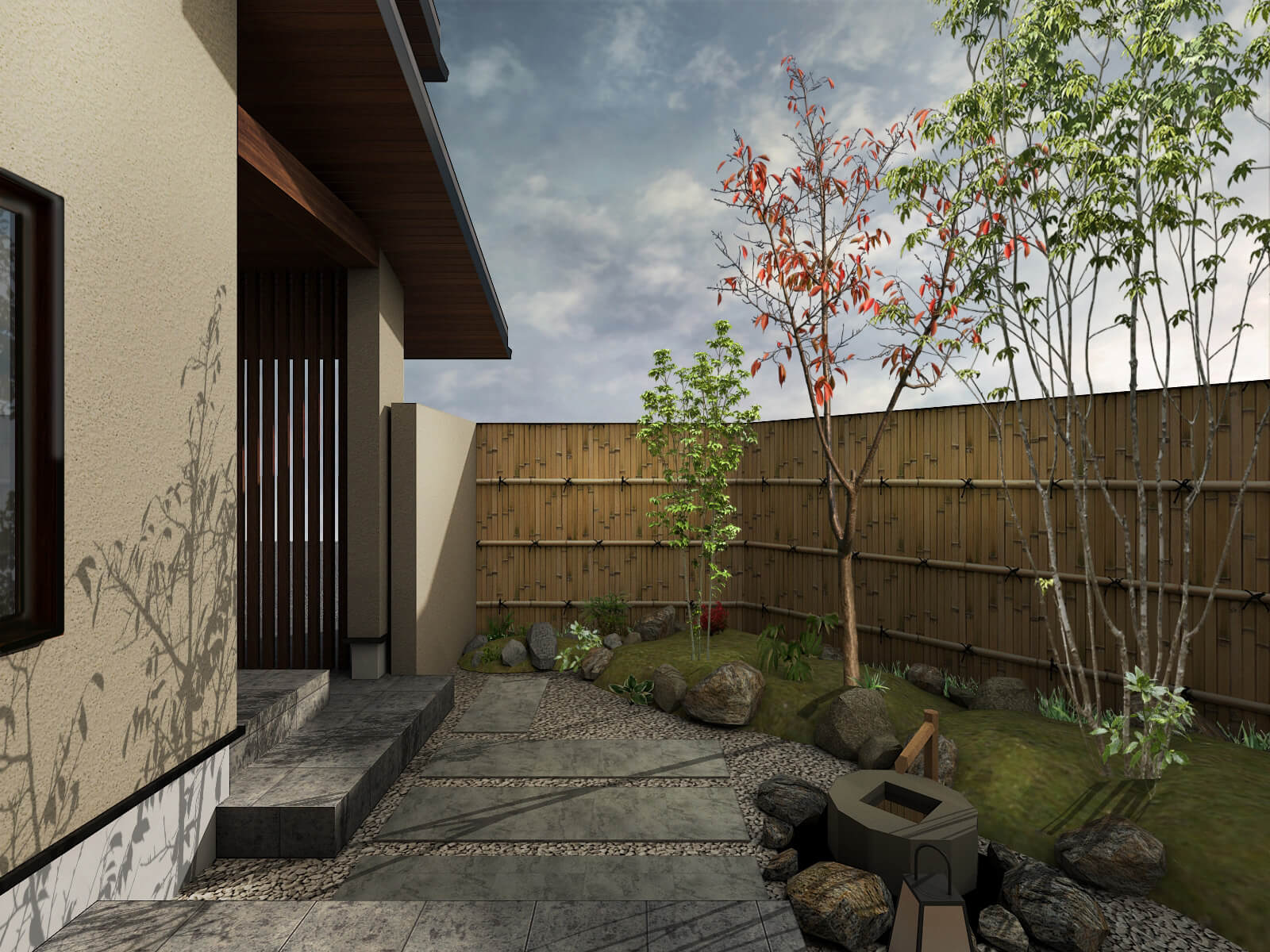 和の趣を感じる、料亭のような佇まいの家