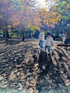 植物園は私の庭みたいなもん