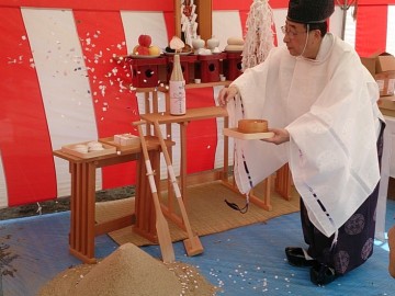 地鎮祭☆現場ﾚﾎﾟｰﾄｽﾀｰﾄ！