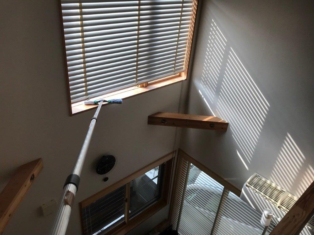 高所の掃除
