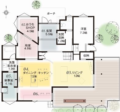 モデルハウスの家事ラクポイント 五条展示場編 京都で注文住宅を建てるならデザオ建設にお任せください