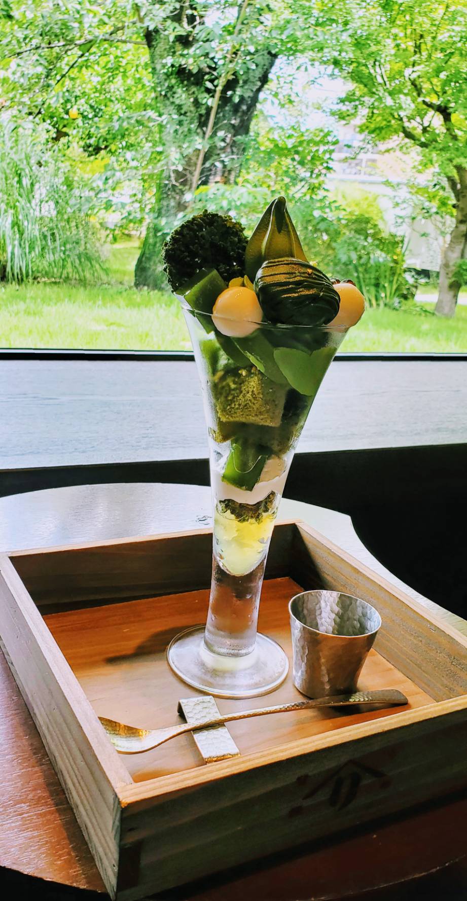 お濃茶パフェ