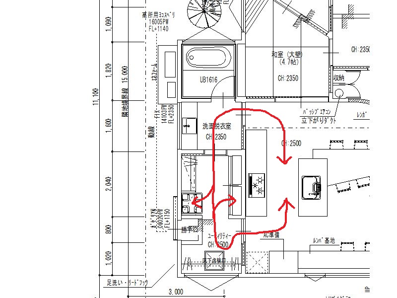 展示場間取り
