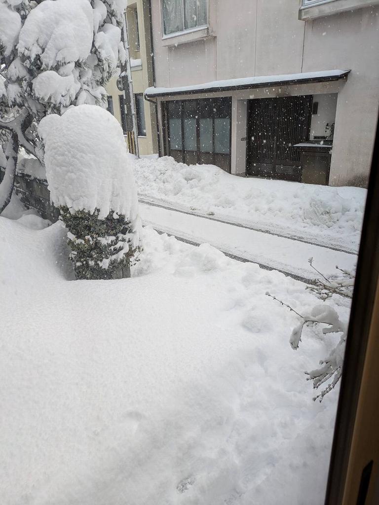 2026.2.3実家の雪景色