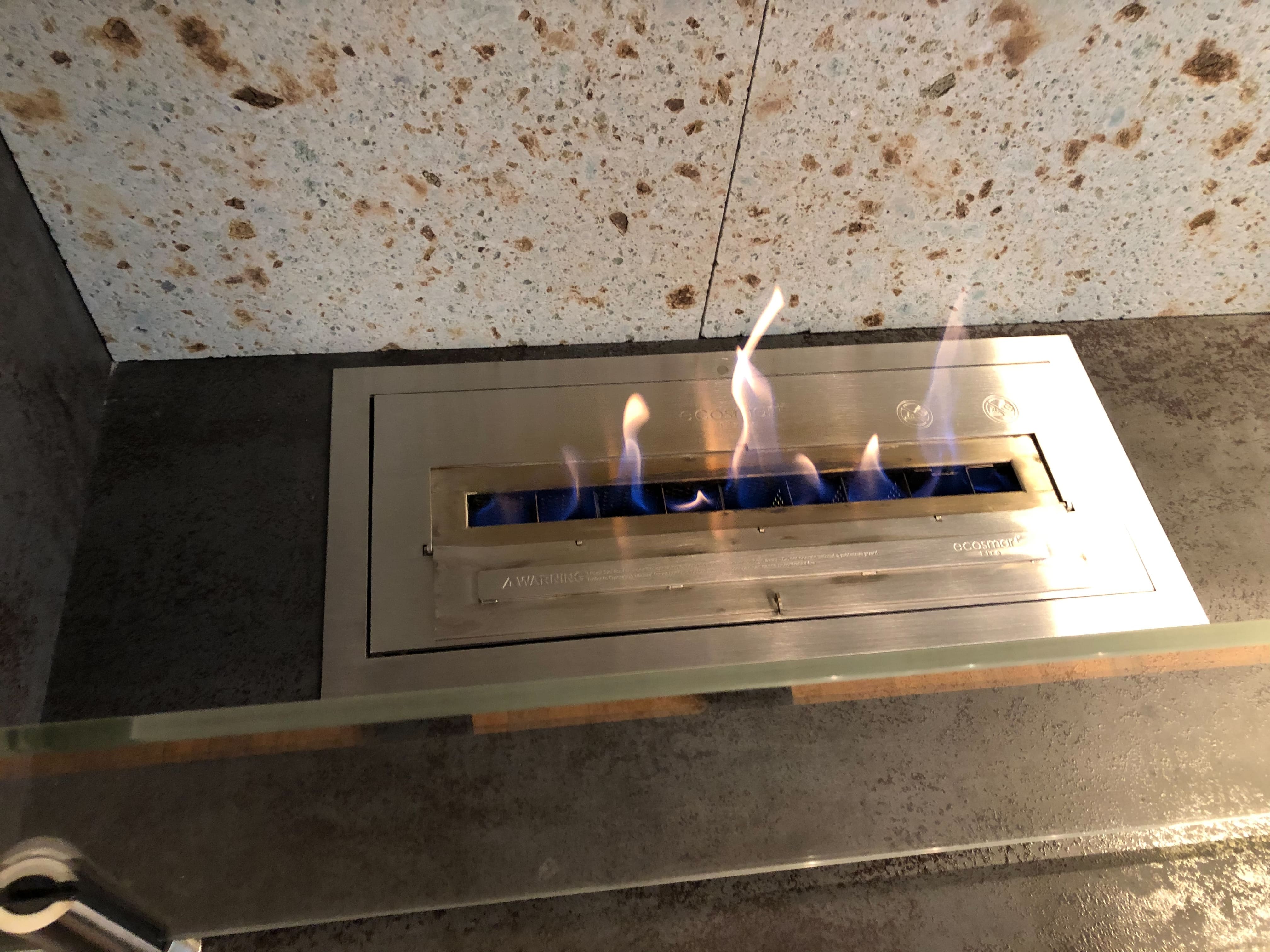 北野展示場バイオエタノール暖炉