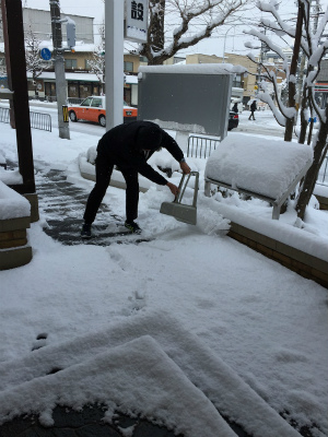 雪かき